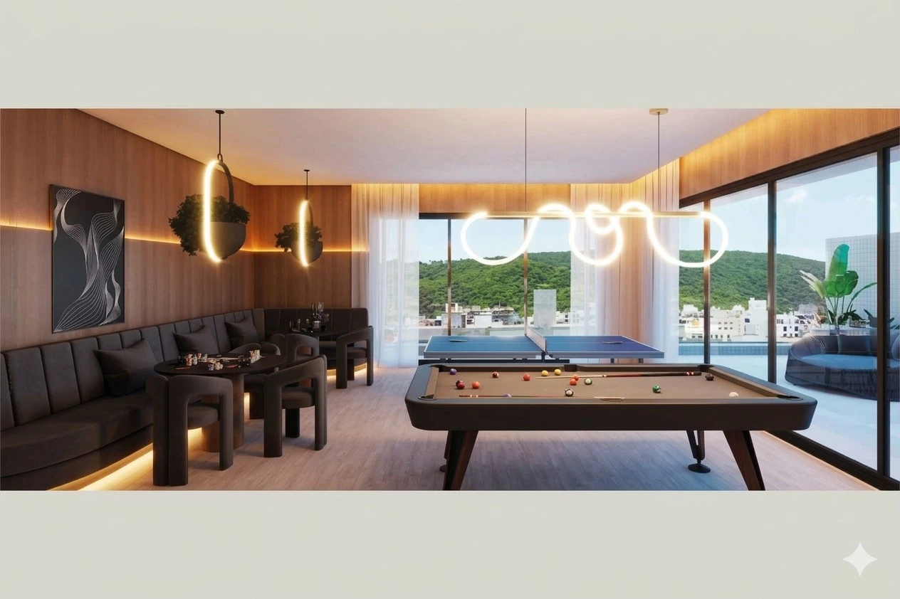 Praia Bella Residence - Apto tipo 302 - Praia Mansa - Caiobá